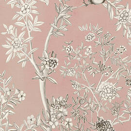 Blush Chinoiserie Ii by Naomi Mccavitt