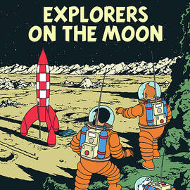 Explorers On The Moon by Hegre