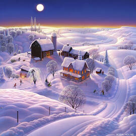 Winter on the Farm by Robin Moline