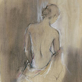 Contemporary Draped Figure Ii by Ethan Harper
