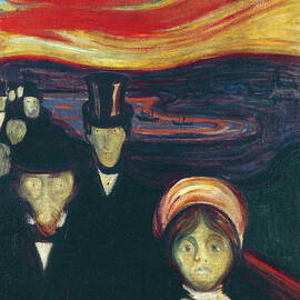 Anxiety by Edvard Munch