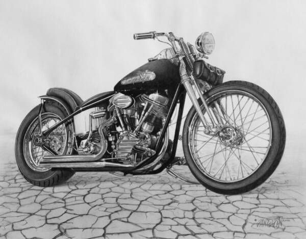 Wall Art - Drawing - 55 Pan Head by Tim Dangaran