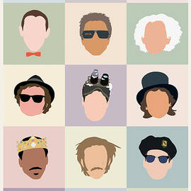 80s movie icons...the guys by Mitch Frey