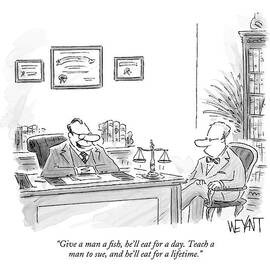 Give A Man A Fish by Christopher Weyant