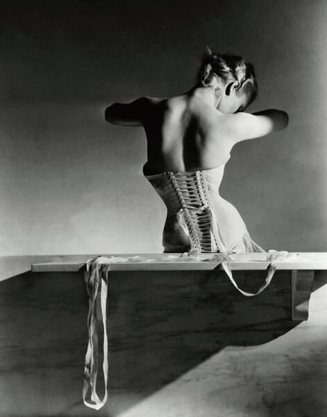 Wall Art - Photograph - The Mainbocher Corset by Horst P Horst