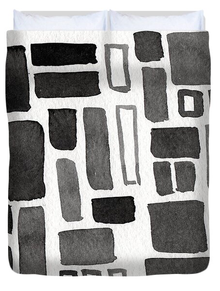 Abstract Open Windows Duvet Cover