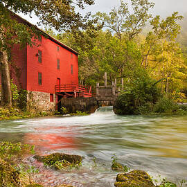 Alley Spring Mill - Eminence Missouri by Gregory Ballos