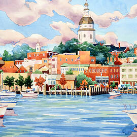 Annapolis Summer Skyline by Mick Williams