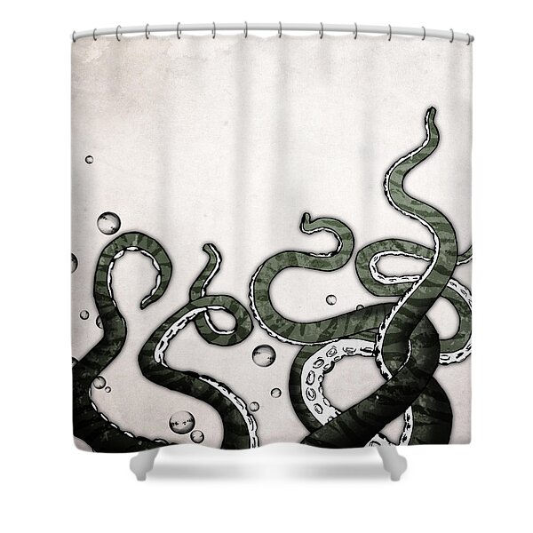 Octopus Tentacles Shower Curtain