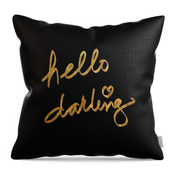 Darling Bella I Throw Pillow