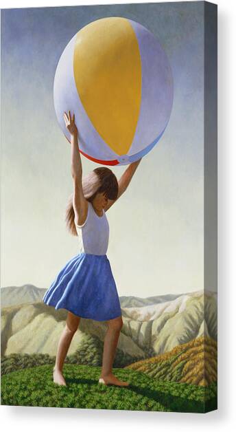 Atlas Canvas Art Print by David Palmer