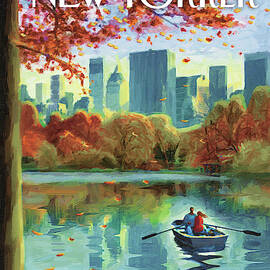 Autumn Central Park by Eric Drooker
