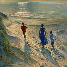 Beach Walk by Timothy Easton