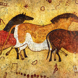 Cave Horses by Hailey E Herrera