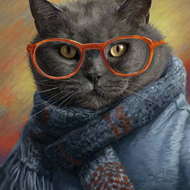 Cool Cat by Lucie Bilodeau