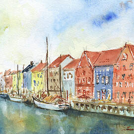 Copenhagen Nyhavn by Juan Bosco