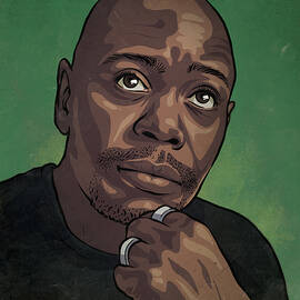 Dave Chappelle by Miggs The Artist