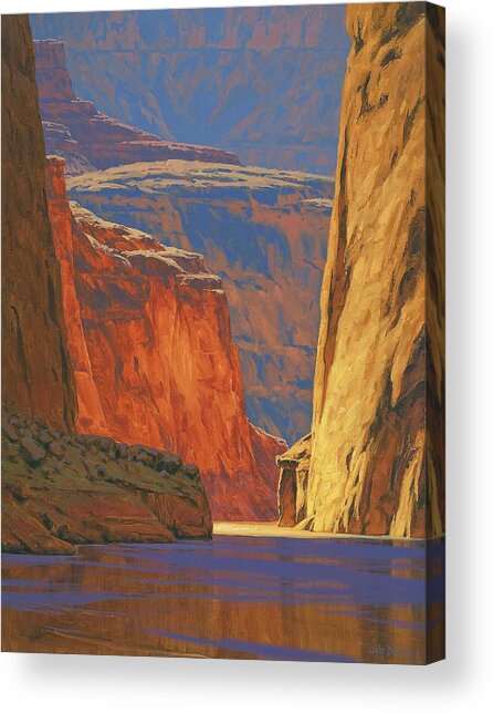 Deep In The Canyon Acrylic Print