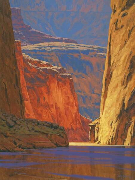 Deep In The Canyon Poster