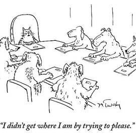 Dogs At A Meeting by Mike Twohy