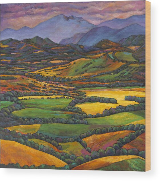 Draped In A Dream Wood Print