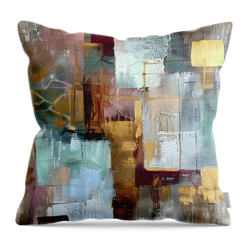 Gentle Overlap Throw Pillow