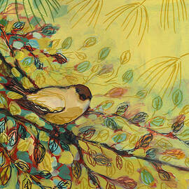 Goldfinch Waiting by Jennifer Lommers