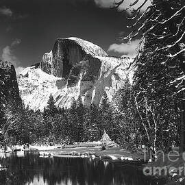 Half Dome Merced Winter Yosemite National Park, California by Ansel Adams