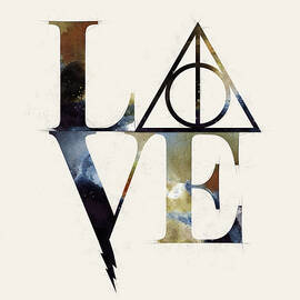 Harry Potter Love Always Watercolor by Ink Well