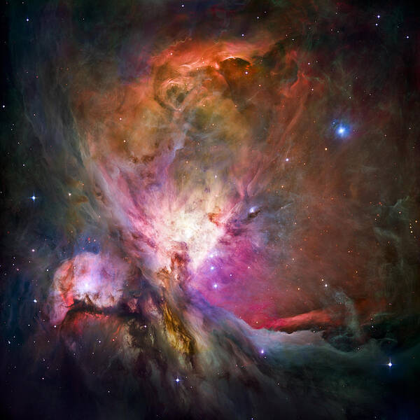 Wall Art - Photograph - Hubble's sharpest view of the Orion Nebula by Adam Romanowicz