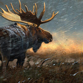 Incoming Storm by Aaron Blaise