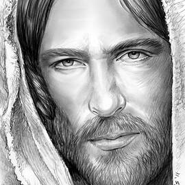 Jesus Face by Greg Joens