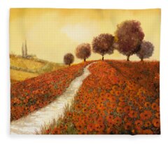 Landscapes Fleece Blankets for Sale
