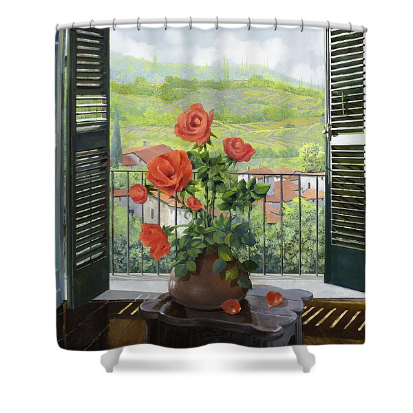 Le Persiane Sulla Valle Shower Curtain