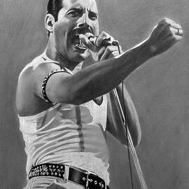 Queen Live Aid 85 by JPW Artist