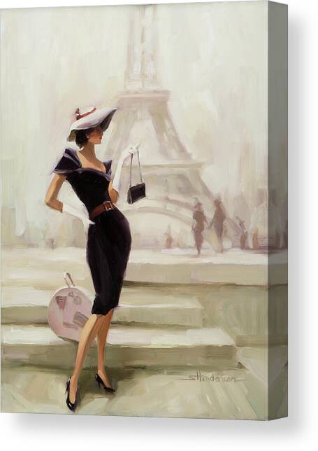 Love, from Paris Canvas Art Print by Steve Henderson
