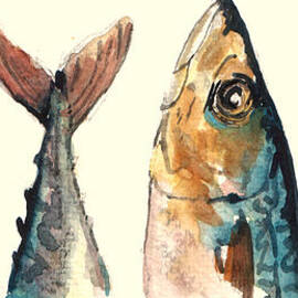 Mackerel fishes by Juan  Bosco