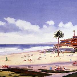 Moonlight Beach Encinitas by Mary Helmreich
