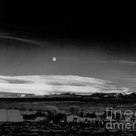 Moonrise Hernandez 1941 by Ansel Adams