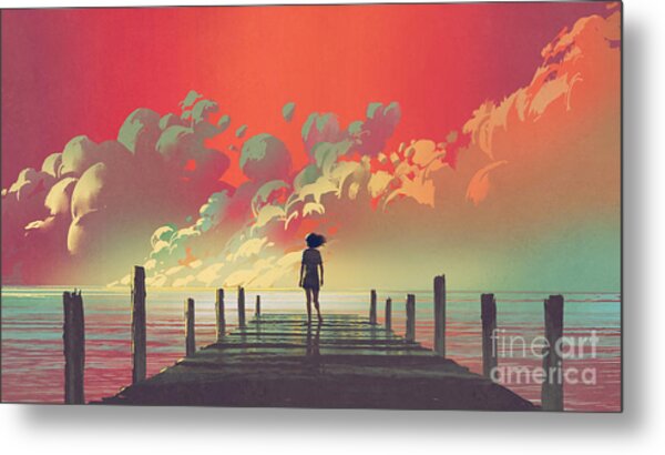 My Dream Place Metal Print