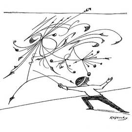 New Yorker February 5th, 1955 by Anatol Kovarsky