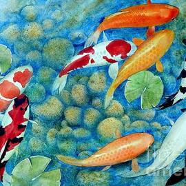 NINE KOI by Robert Hooper