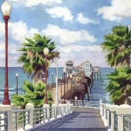 Oceanside Pier by Mary Helmreich
