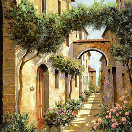 passando sotto l'arco by Guido Borelli