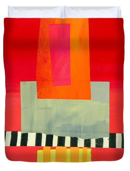 Pattern Grid # 14 Duvet Cover