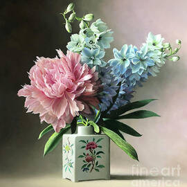 Peonia Officinalis by Pieter Wagemans