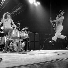 Photo Of Pete Townshend And Roger by David Redfern