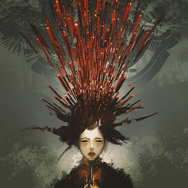 Prey with a gun by Tithi Luadthong