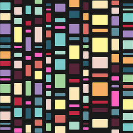 Seventeen Pattern Dark by Freshinkstain