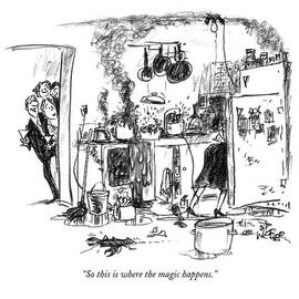 So this is where the magic happens by Robert Weber